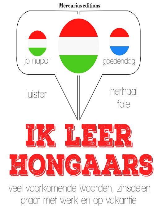 Cover image for Ik leer Hongaars